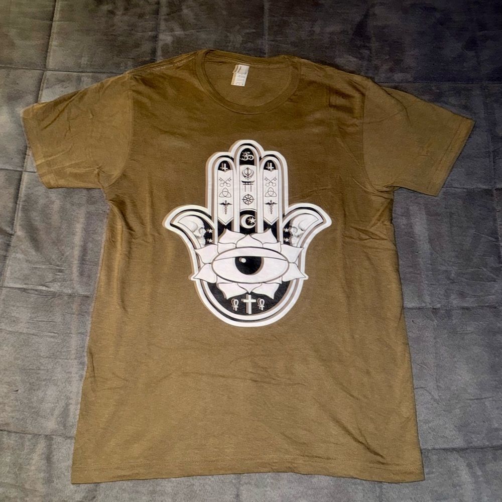 American Apparel Tan T-Shirt